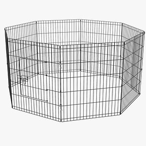 Pet Cage 3D model