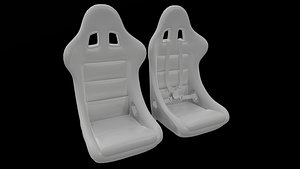 3D model racing bucket