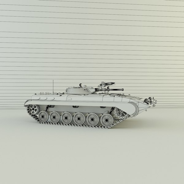 modelo 3d Soviet tracked infantry fighting vehicle BMP-1 - TurboSquid ...
