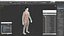 Anatomia do corpo masculino asiático