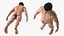 Anatomia do corpo masculino asiático