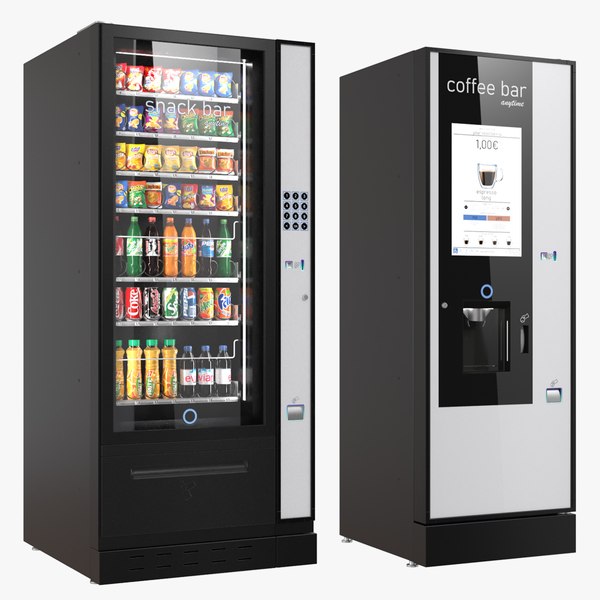 Coffee Vending Machine 3D Models for Download TurboSquid
