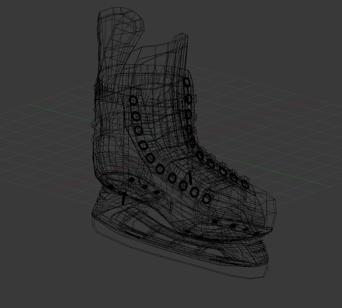 3D Model Ice Hockey Skates TurboSquid 1429190