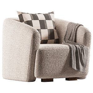 Armchair Porto 3D model