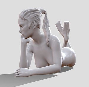 3D Woman miniature  3d printable model