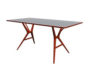 kartell spoon table 3D model