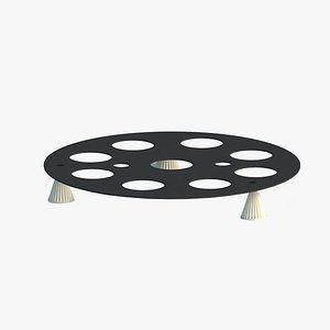 A stand for a frying pan of the USSR times