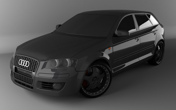 3d model audi pack