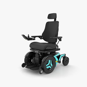 Permobil F5 Corpus Power Wheelchair 3D model