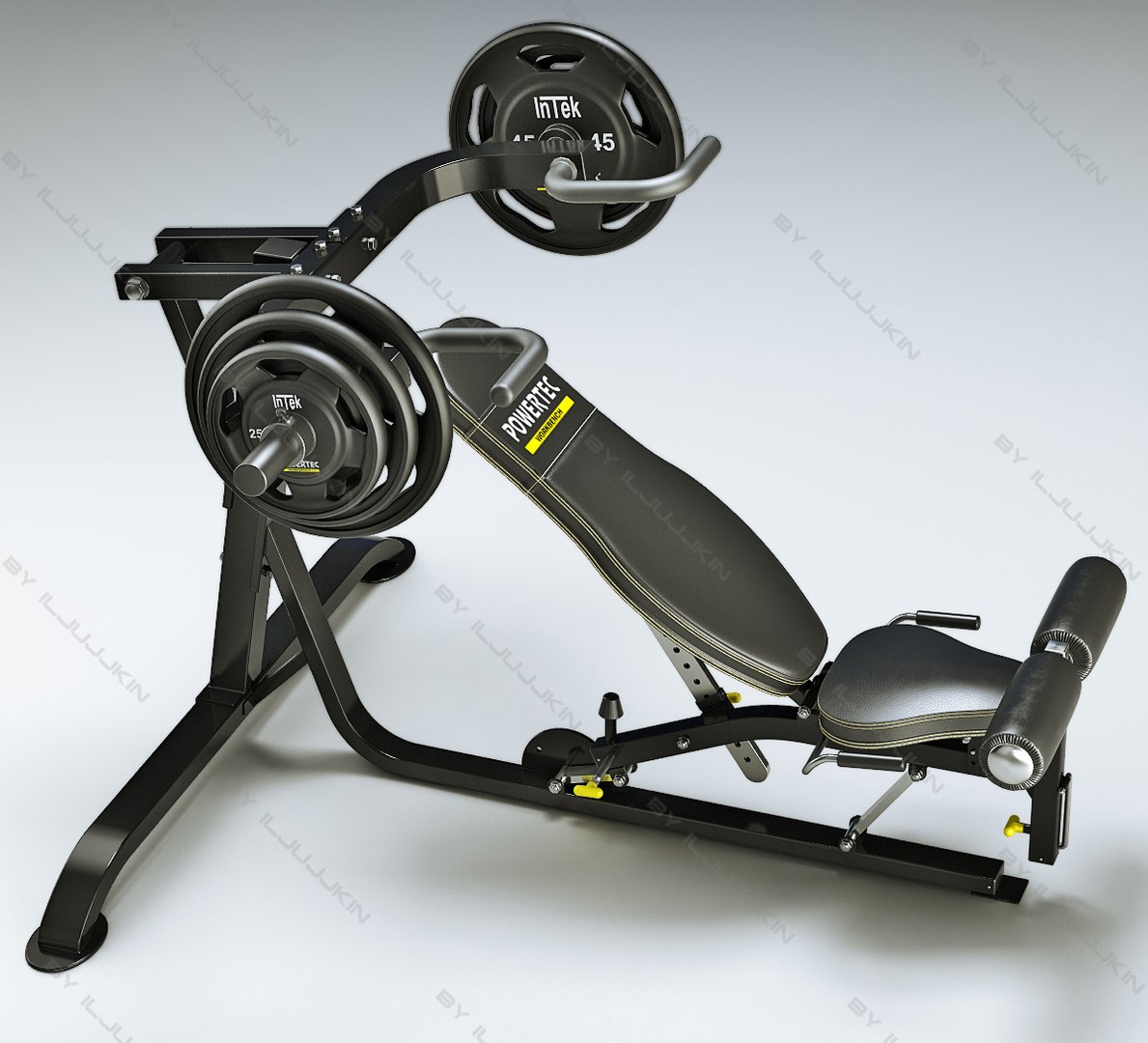 Powertec bench 2025 press machine