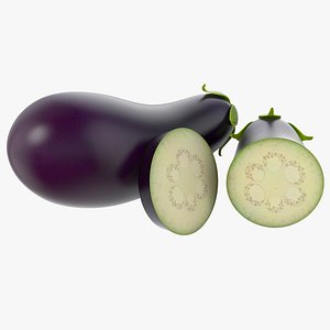 Cartoon Eggplant