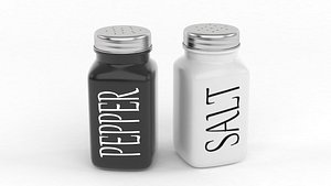 Salt Pepper Shakers 3D model