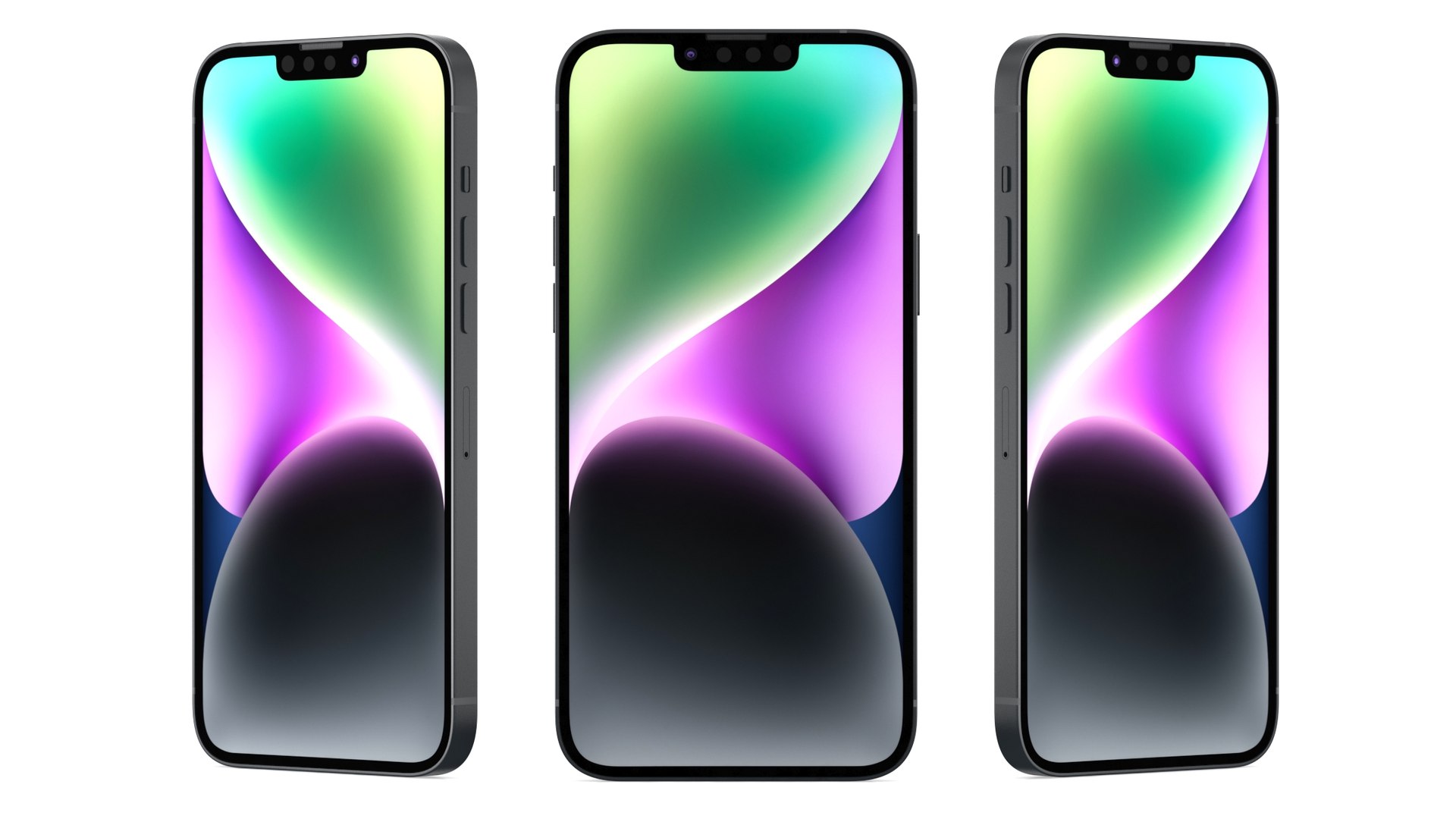 3D Apple IPhone 14 Plus Midnight - TurboSquid 2073982