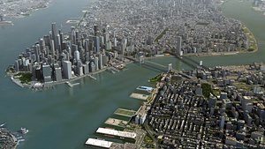 New York Manhattan 3D model