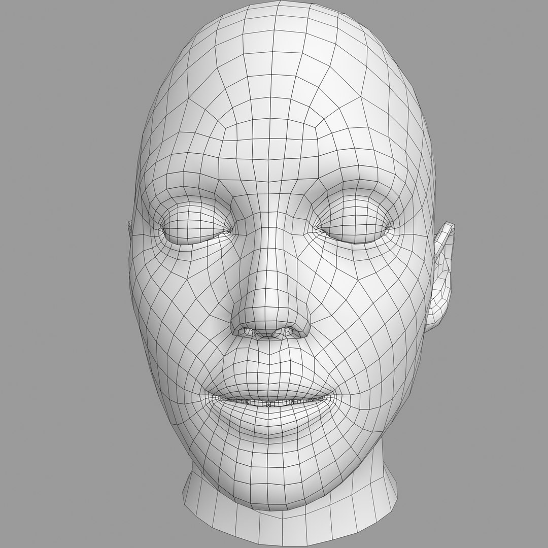 Animation Head Face 3d Max