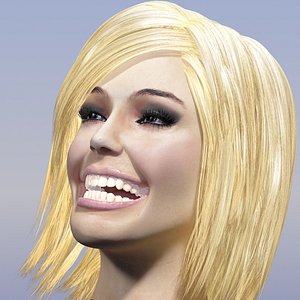 animation head face 3d max