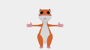 cartoon squirrel
