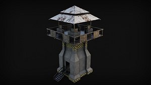 Watch Tower 3D model