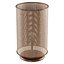 Wooden rattan table lamp L500