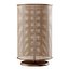 Wooden rattan table lamp L500