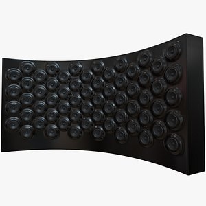 Speakers Curved Wall
