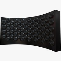 Speakers Curved Wall