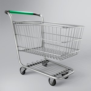 3D ShoppingTrolley model