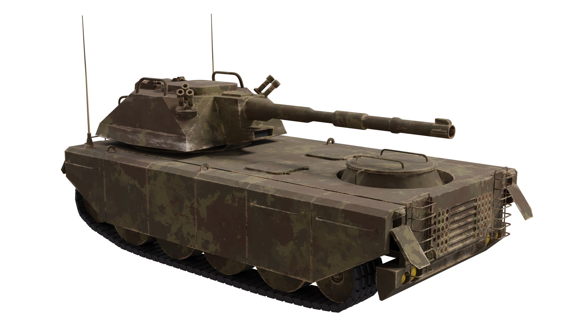 3D Military Tank - TurboSquid 2407864