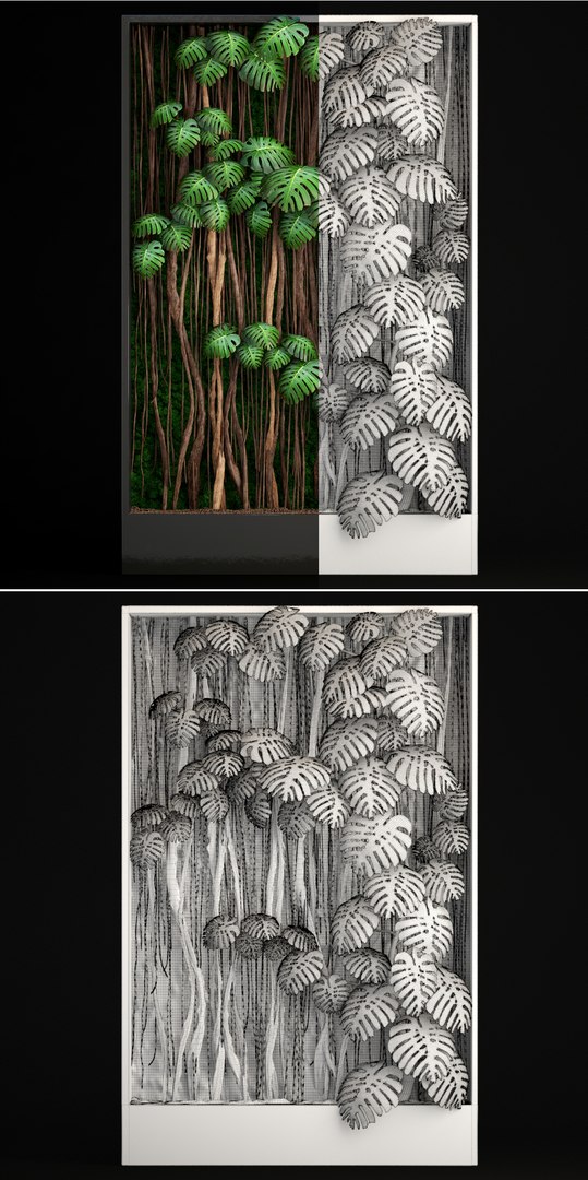 3D vertical gardening monstera model https://p.turbosquid.com/ts-thumb/6m/MhYfwt/rW7I6Z0V/verticalgardengreene090107/jpg/1515576811/1920x1080/fit_q87/f66f0d5f595bc43baeb5c0021f1aafb533918df3/verticalgardengreene090107.jpg
