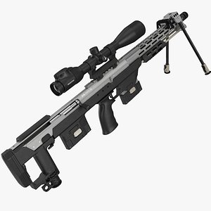 sniper rifle dsr-1 3D model