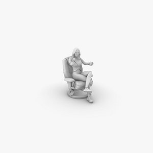 3D Woman Selfie
