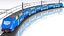 hitachi italy etr 521 caravaggio -rock- high-speed electric passenger train