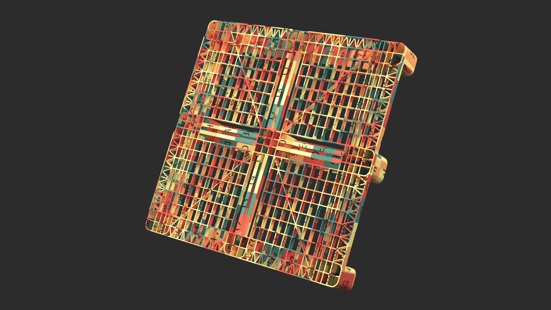 Pallet 3D - TurboSquid 2002410