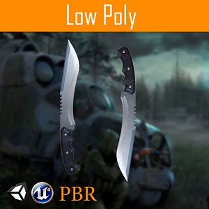 knife pbr 3D model