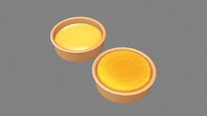 Fermented flour - baking bread - making cakes 3D model