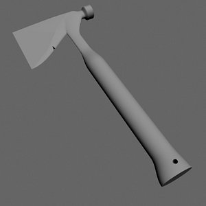 3ds hatchet axe