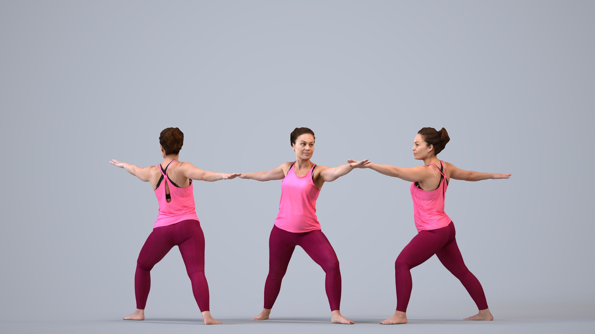 3D 00349Anisa006 - Adult Caucasian woman exercising in modern fitness center wearing sportswear model https://p.turbosquid.com/ts-thumb/6m/hygNzE/9d/00349_anisa006_state2_frame_0001/jpg/1773042683/1920x1080/fit_q87/53875d7286b575956c52af11c24208580f61b254/00349_anisa006_state2_frame_0001.jpg