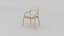 Sillón de madera Japandi Tokyo - Silla de oficina escandinava Japandi