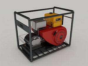 water pump 3d model