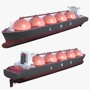LNG Tanker Cargo Tanker Gas Carrier ship