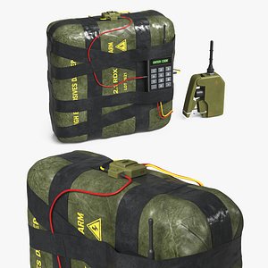 C4 Explosive Bomb with Detonator