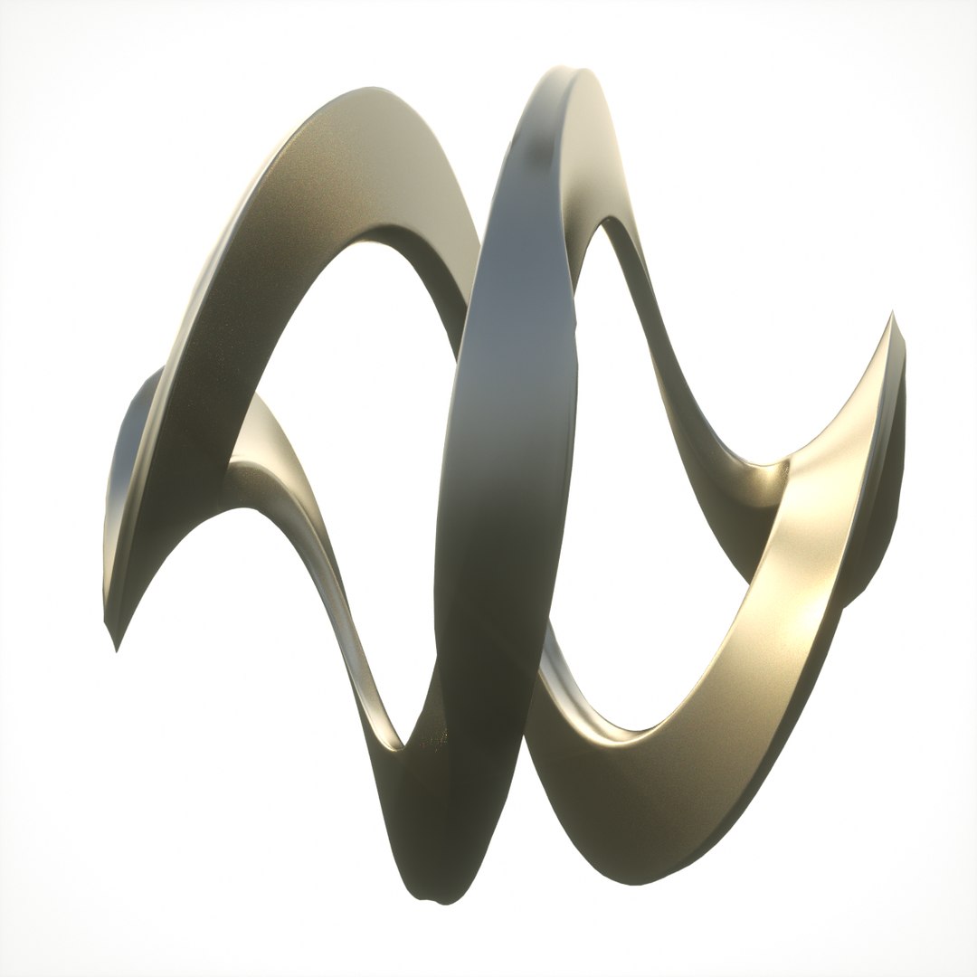 Infinity Loop Abstract 3D Model - TurboSquid 1421337