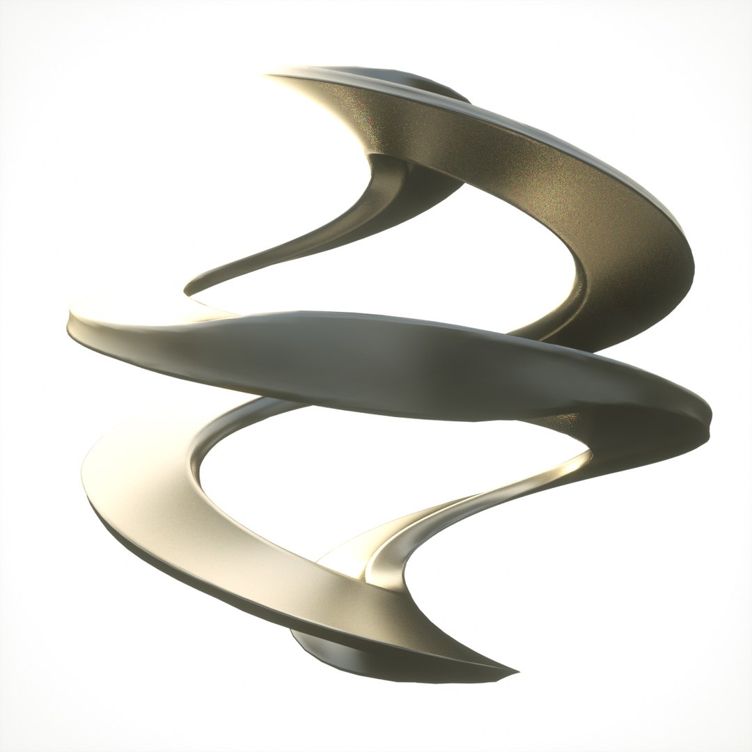 Infinity Loop Abstract 3D Model - TurboSquid 1421337