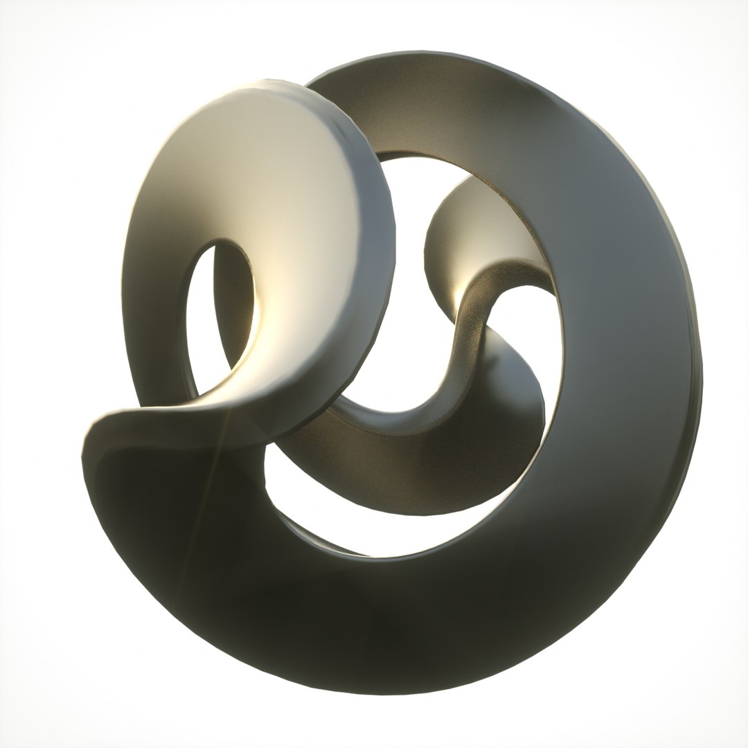 Infinity Loop Abstract 3D Model - TurboSquid 1421337