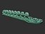 Scultura di Snake's Wall Ancor 16K
