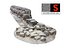 Scultura di Snake's Wall Ancor 16K