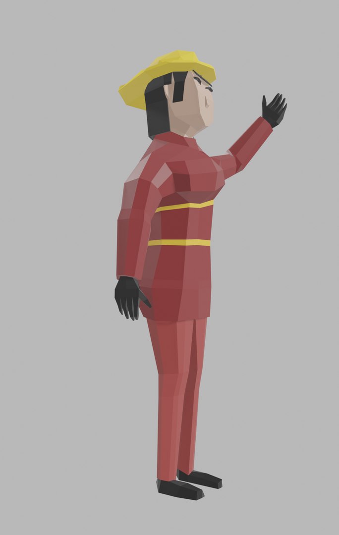 Firefighter Woman Rigged Unity 3D Model - TurboSquid 1567185