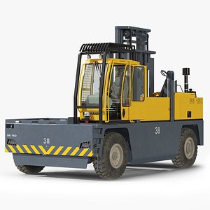 Baumann Forklift Truck GS 150 Model Rigged