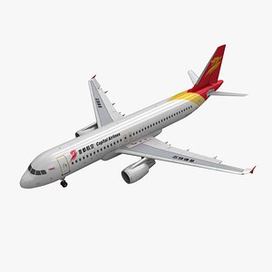 airbus a320 capital airlines 3d 3ds