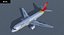 airbus a320 capital airlines 3d 3ds